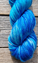 Load image into Gallery viewer, Sock Yarn 8 Ply/Dk: Azure