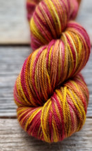 Load image into Gallery viewer, Hand-Dyed Sock Yarn: Liquid Amber