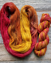 Load image into Gallery viewer, Hand-Dyed Sock Yarn: Liquid Amber