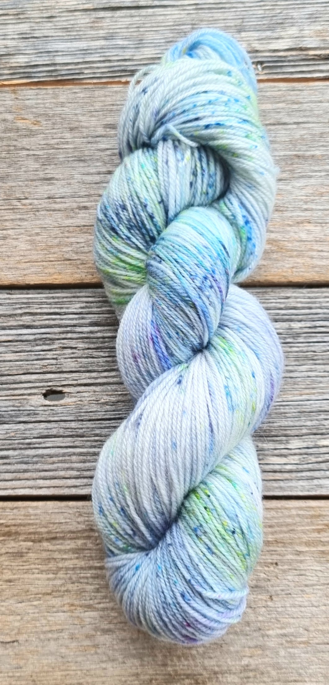 Hand-Dyed Sock Yarn: Forget-me-not