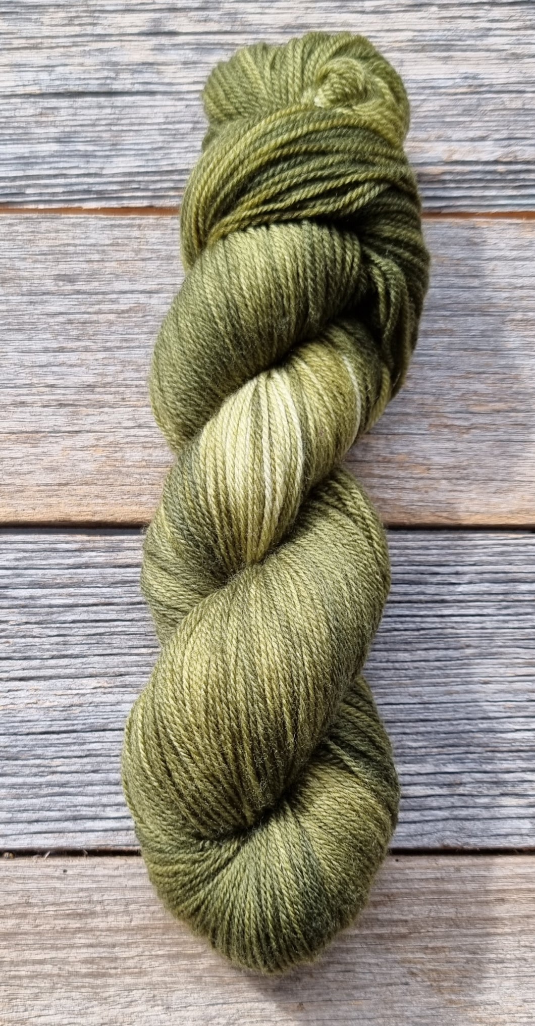 Hand-Dyed Sock Yarn: Oak