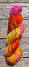 Load image into Gallery viewer, Hand-Dyed Sock Yarn: Coral Pea

