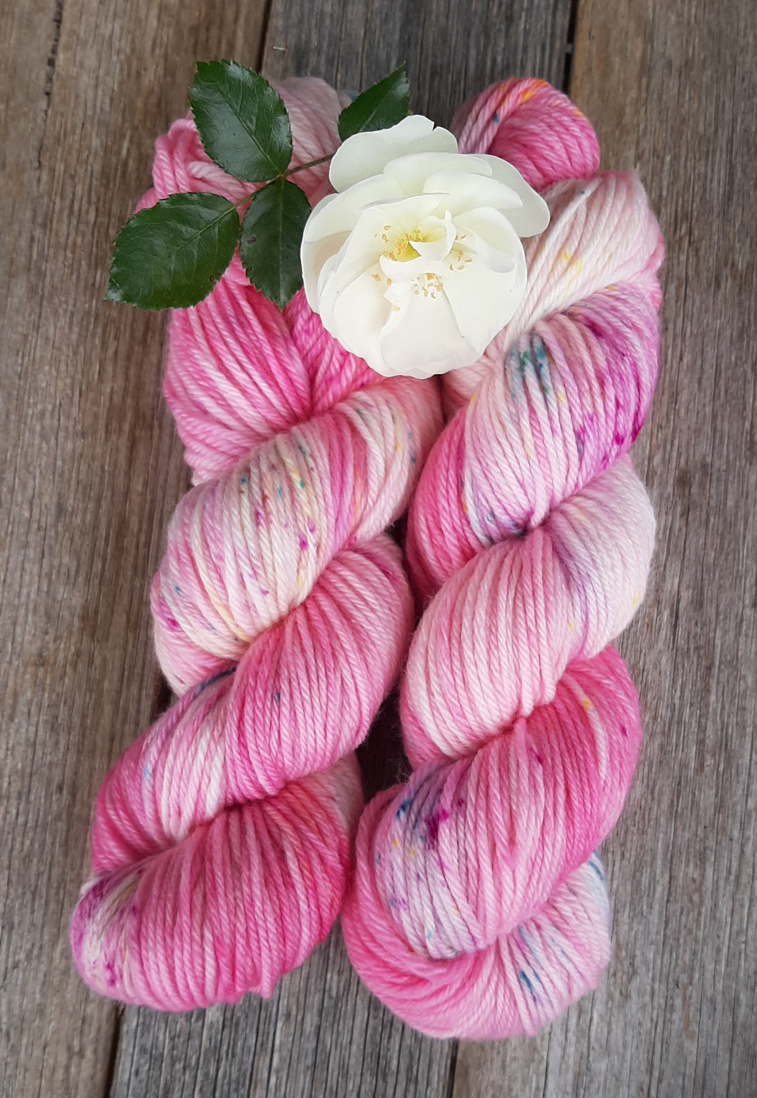 Merino 8 Ply/DK: Apple Blossom