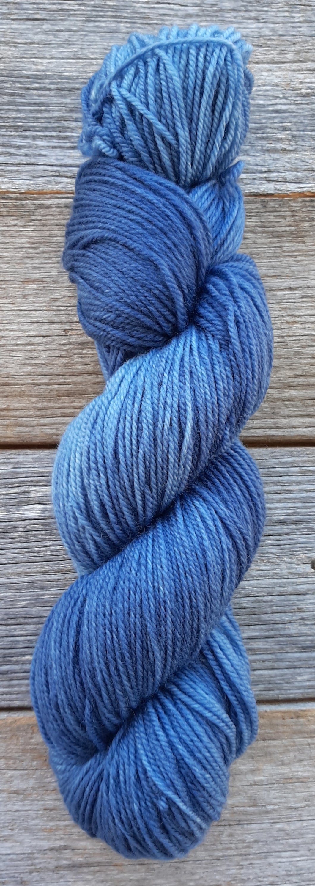 Hand-Dyed Sock Yarn: Bass Straight